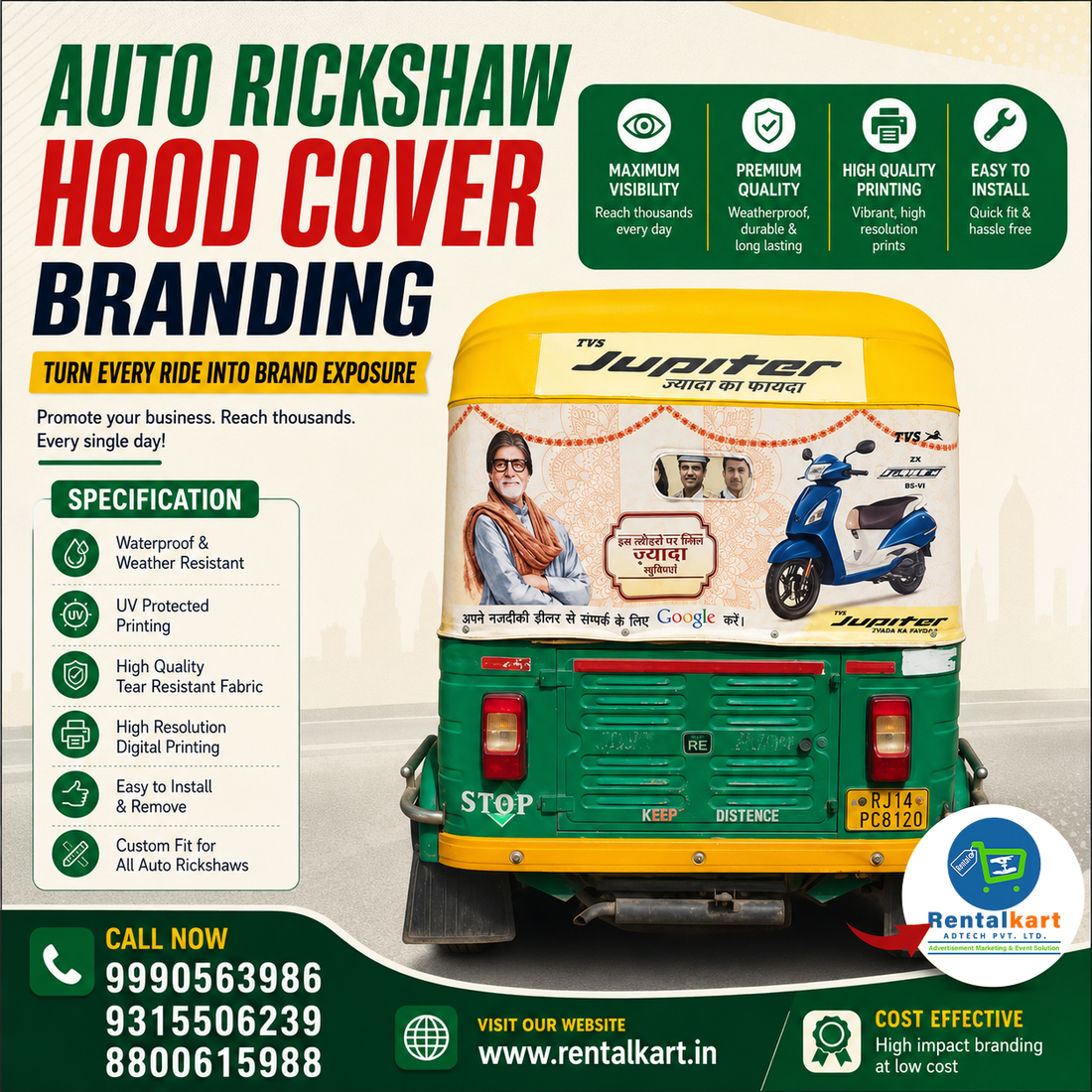 Auto Branding in Delhi: A Powerful Outdoor Advertising Solution for Maximum Brand Visibility