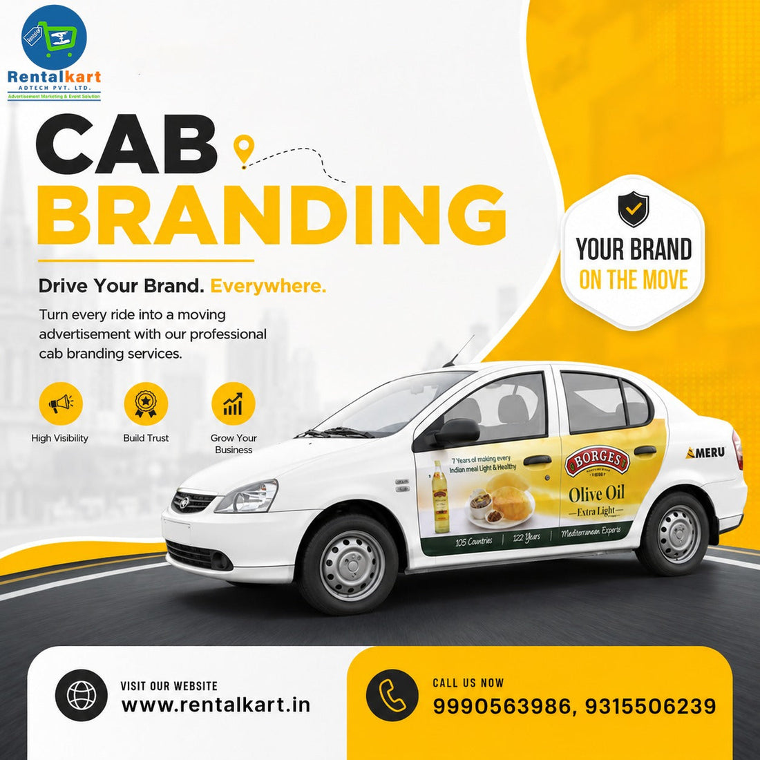 Cab Branding in Delhi: The Complete Guide to High-Impact Transit Advertising for Brands