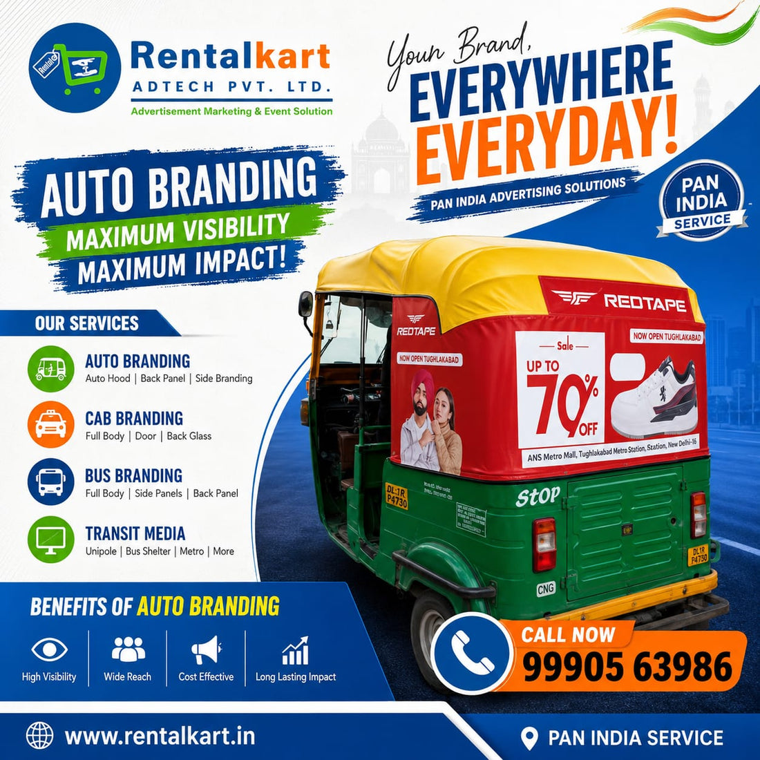 Auto Branding in Delhi – Complete Guide to High-Impact Vehicle Advertising for Maximum Brand Visibility