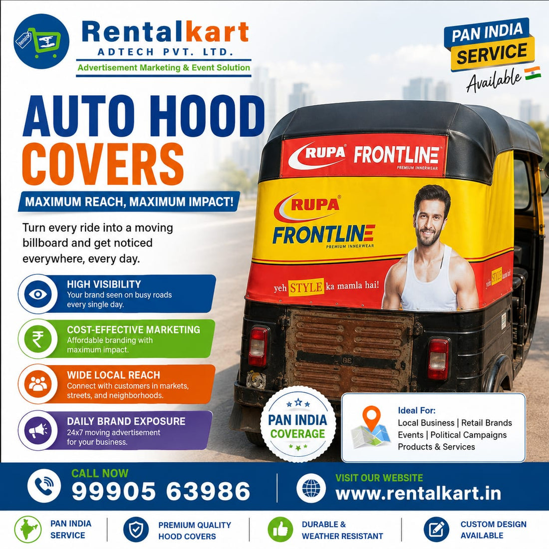 Auto Branding in Delhi: A Powerful Outdoor Advertising Solution for Maximum Brand Visibility