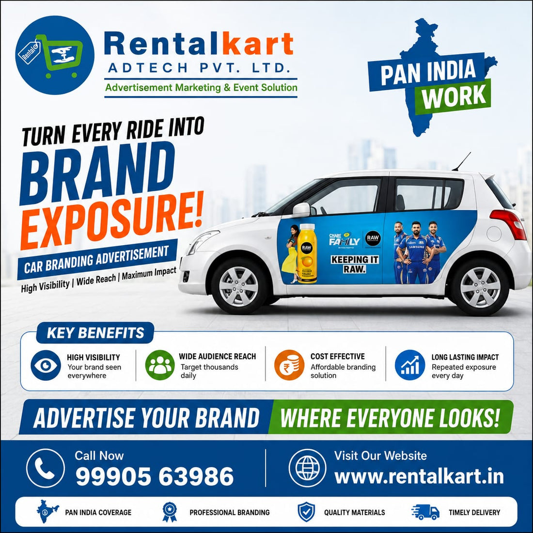 Cab Branding in Delhi: Effective Taxi & Vehicle Advertising Services for Maximum Brand Visibility