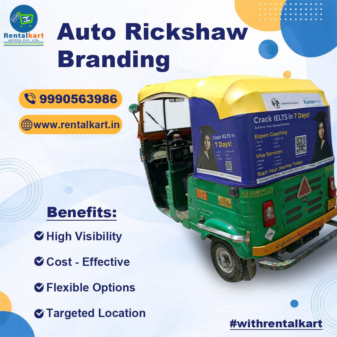 Auto Branding in Delhi – High-Impact Outdoor Advertising Solutions by Rentalkart Adtech Private Limited - RENTALKART ADTECH PRIVATE LIMITED