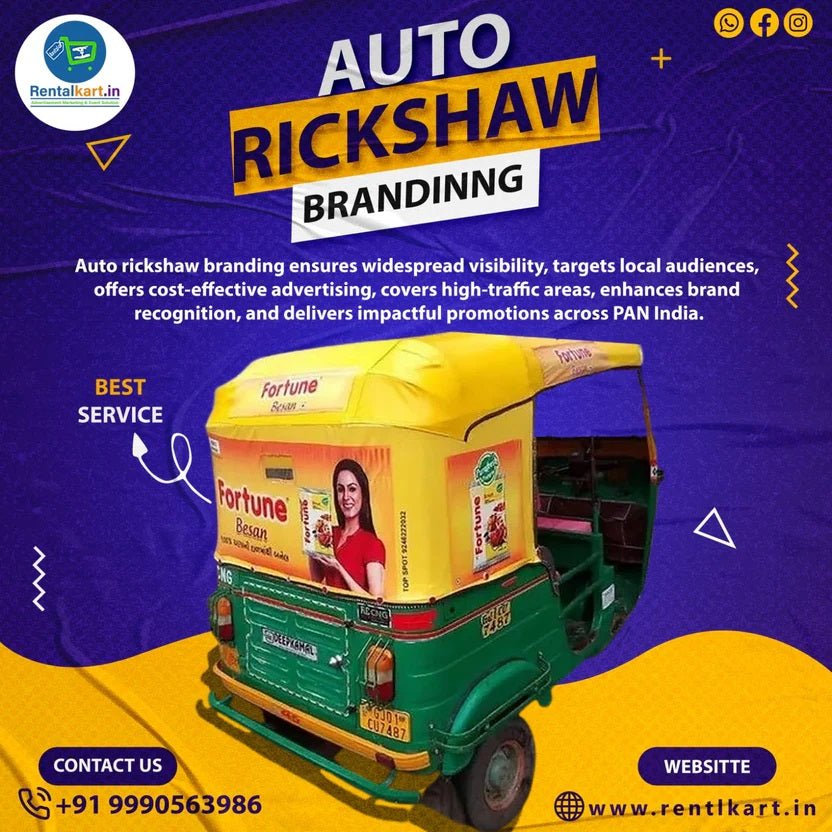 Auto Branding in Delhi – High-Impact Transit Advertising Solutions by Rentalkart Adtech Private Limited - RENTALKART ADTECH PRIVATE LIMITED
