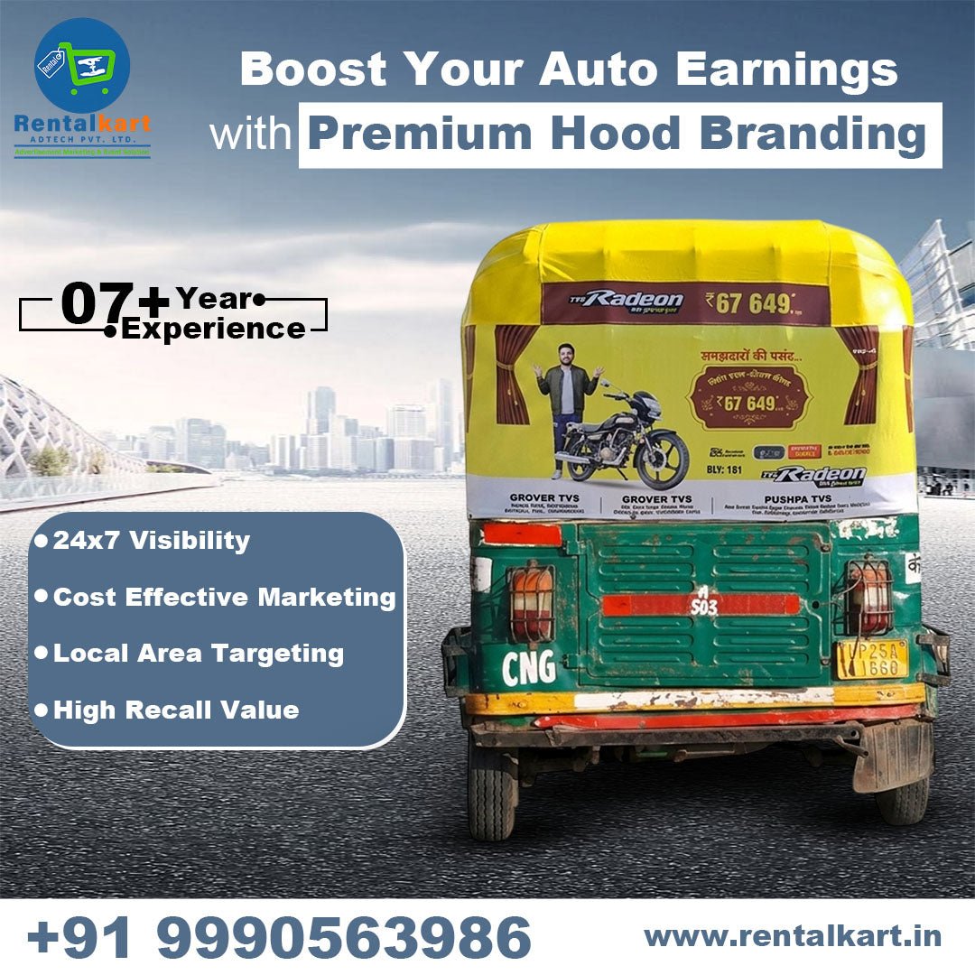 Auto Branding in Delhi – High-Impact Transit Advertising Solutions by Rentalkart Adtech Private Limited - RENTALKART ADTECH PRIVATE LIMITED