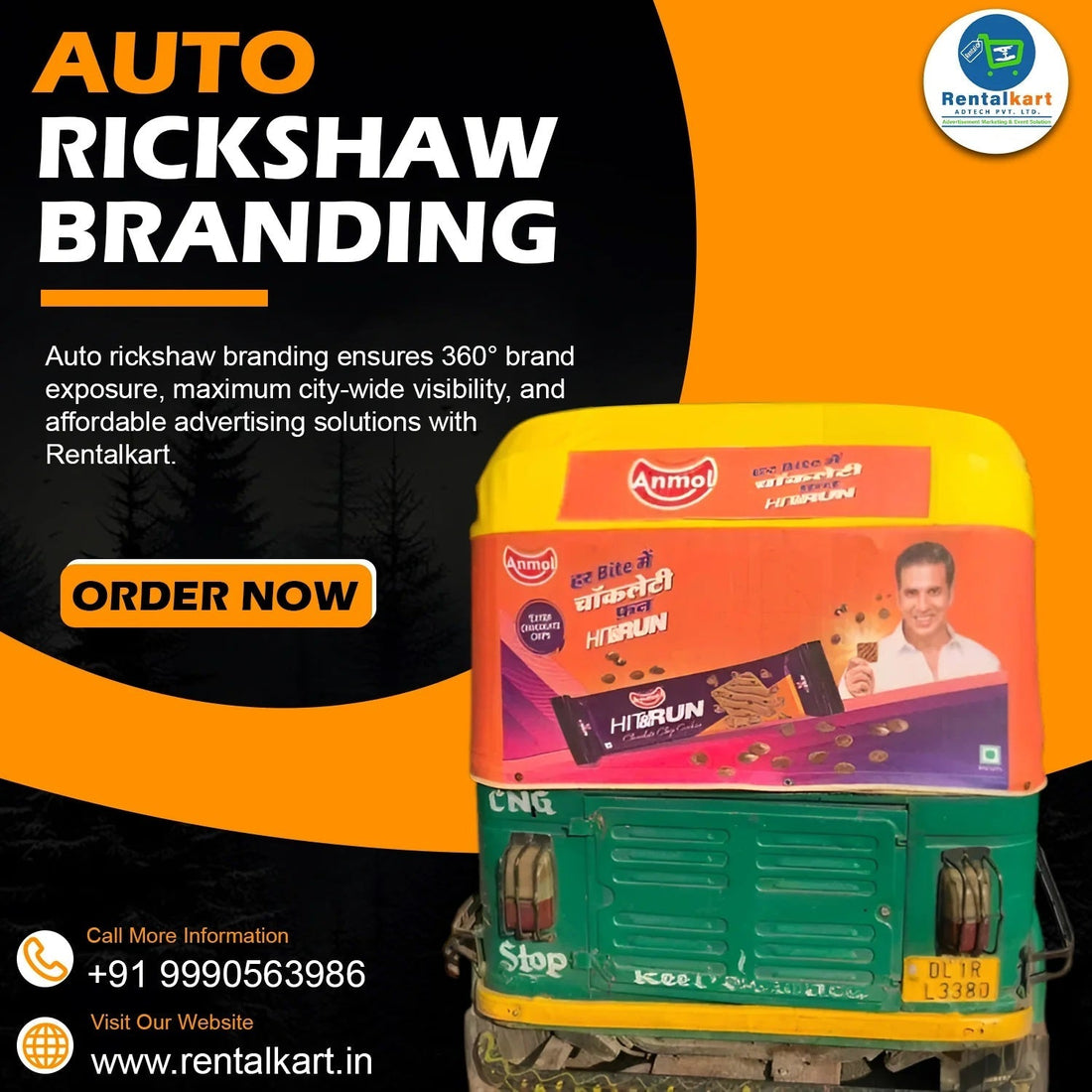 Auto branding in Delhi: the complete guide to transit advertising with Rentalkart Adtech - RENTALKART ADTECH PRIVATE LIMITED