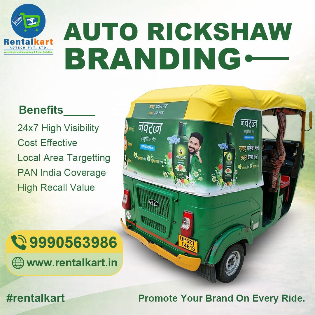 Auto Branding in Delhi: The Complete Guide to Vehicle Advertising for Maximum Brand Visibility - RENTALKART ADTECH PRIVATE LIMITED