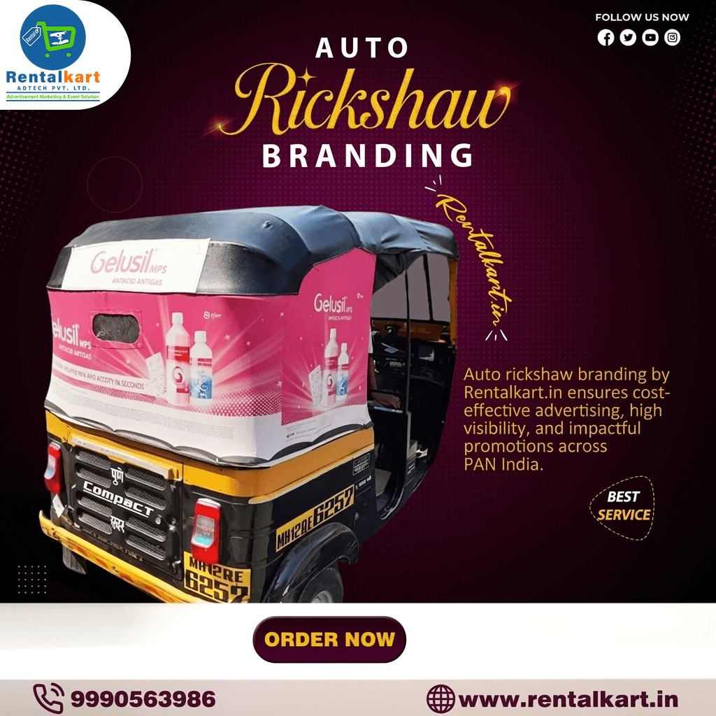 Auto Branding in Delhi: The Ultimate Guide to High-Impact Outdoor Advertising - RENTALKART ADTECH PRIVATE LIMITED