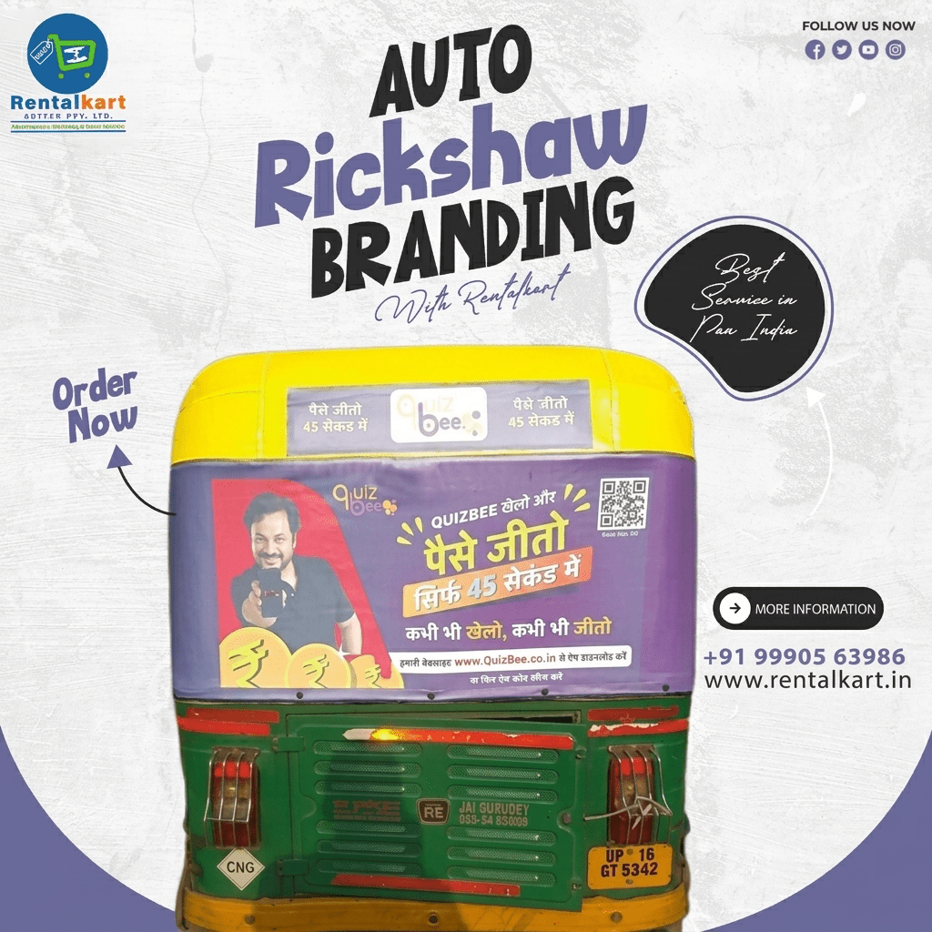 Auto Branding in Delhi: The Ultimate Guide to Transit Advertising for Businesses (2025) - RENTALKART ADTECH PRIVATE LIMITED