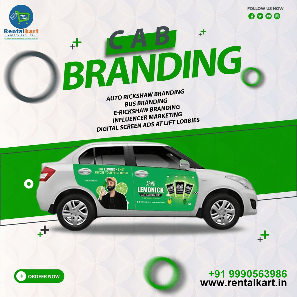 Cab Branding in Delhi: Complete Guide to High-Impact Vehicle Advertising - By Rentalkart Adtech Private Limited - RENTALKART ADTECH PRIVATE LIMITED