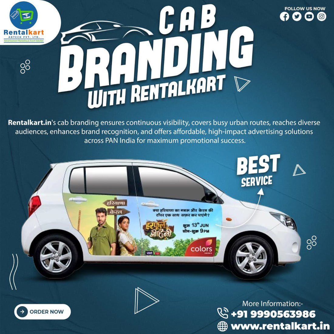 Cab Branding in Delhi – Result-Driven Car Advertising Solutions by Rentalkart Adtech Private Limited - RENTALKART ADTECH PRIVATE LIMITED