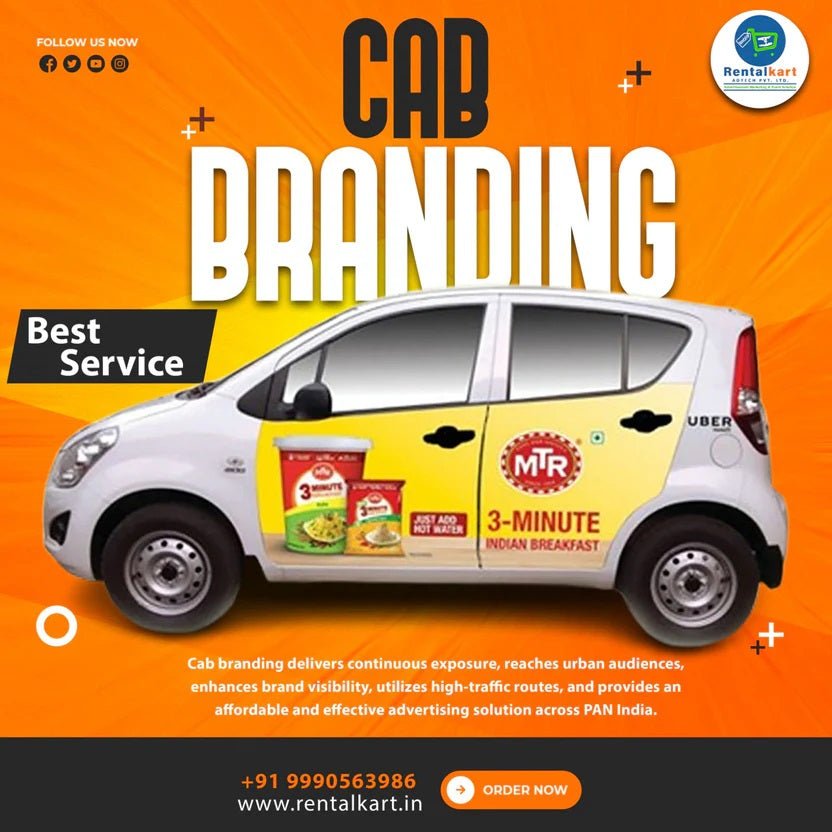 Cab / Car / Taxi Branding in Delhi – High-Performance Vehicle Advertising by Rentalkart Adtech Private Limited - RENTALKART ADTECH PRIVATE LIMITED