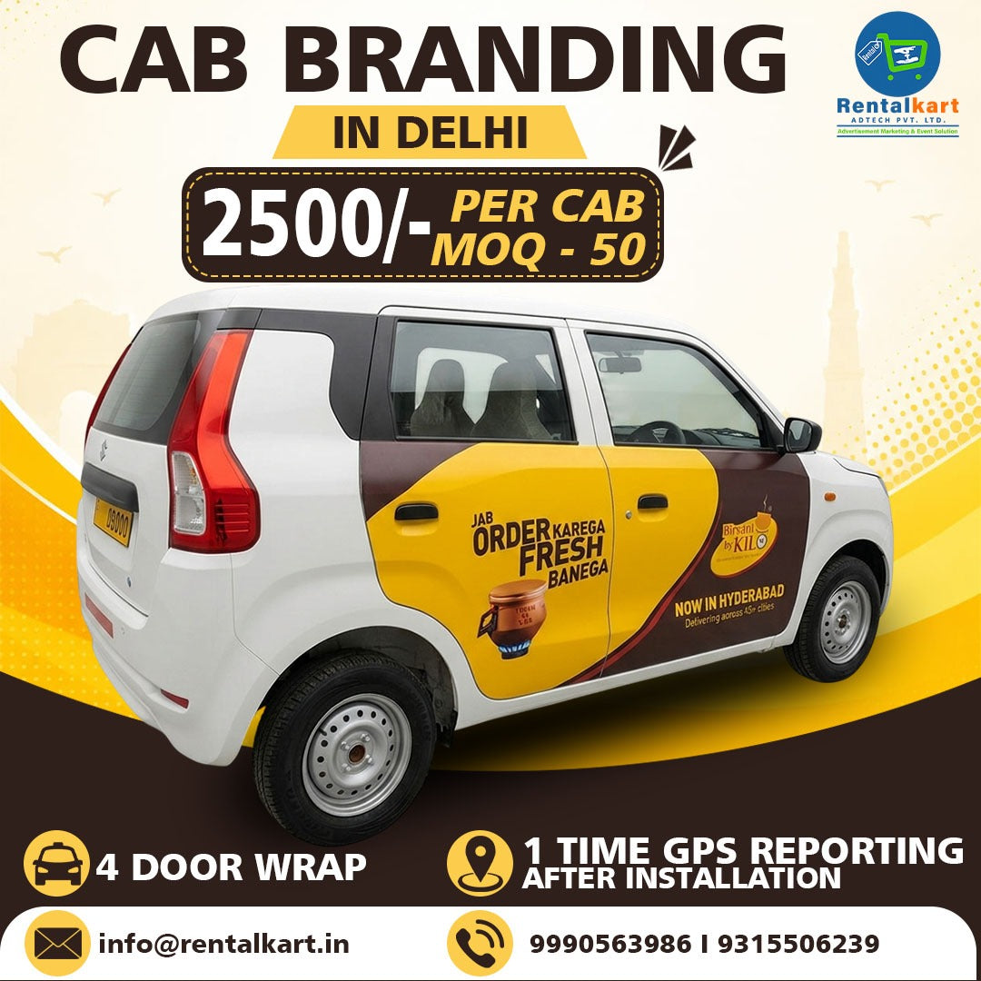 Cab Branding in Delhi
