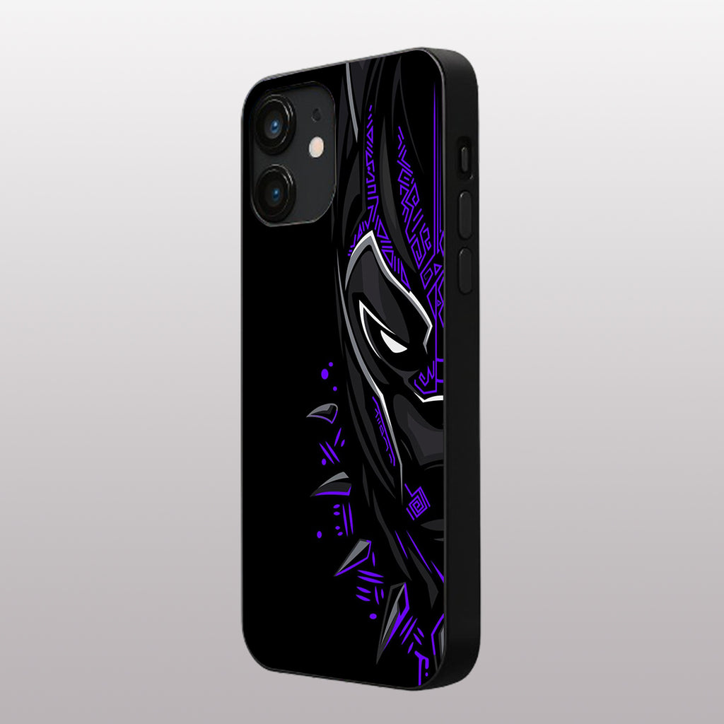Black panther phone  case for iphone 11 | Glass case