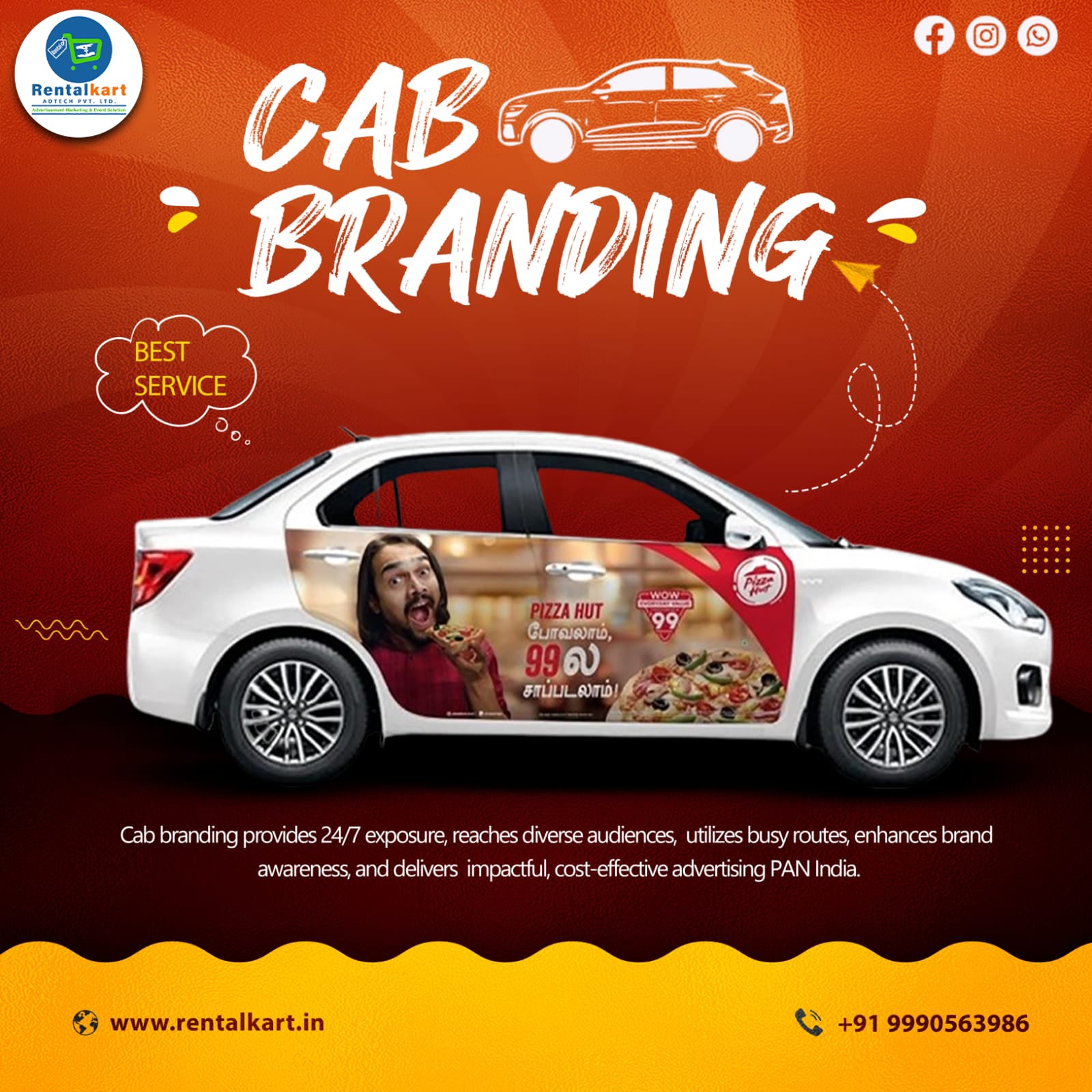 Cab Branding in Bhubaneswar
