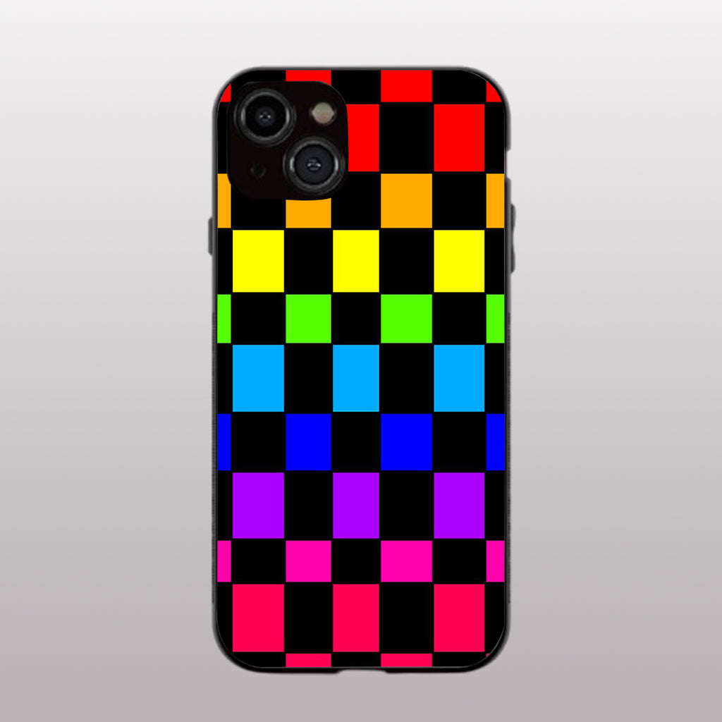 Colorful Pattern phone case for iphone 13 mini | Glass case
