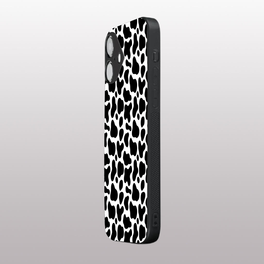 Cow Fur pattern phone case for iphone 16 | Glass case