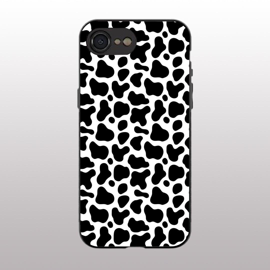 Cow Fur pattern phone case for iphone 16E | Glass case