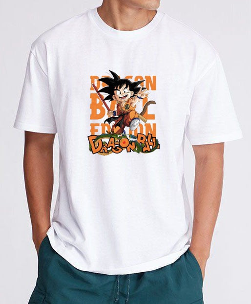 Anime Hero Kid Graphic Printed T-Shirt for Men | Premium Cotton + Polyester | White