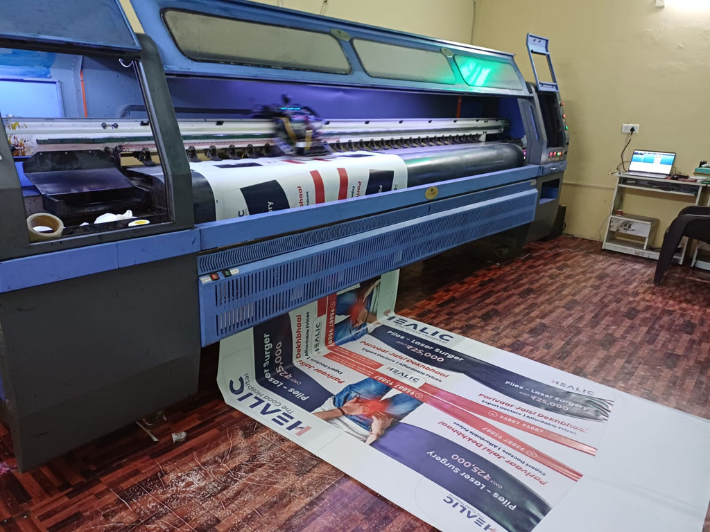 Normal White Flex 180–220 GSM – Standard Outdoor Banner Printing Material