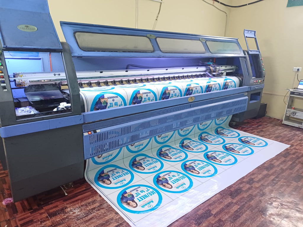 Normal White Flex 180–220 GSM – Standard Outdoor Banner Printing Material