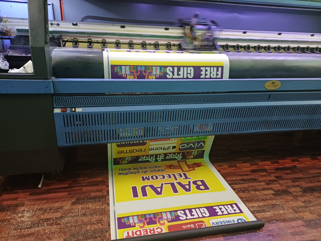 Indian Star Flex – White – 220–280 GSM | Premium Heavy-Duty Banner Printing Material