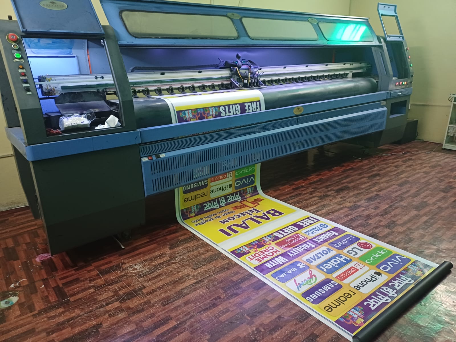 Indian Star Flex – White – 220–280 GSM | Premium Heavy-Duty Banner Printing Material