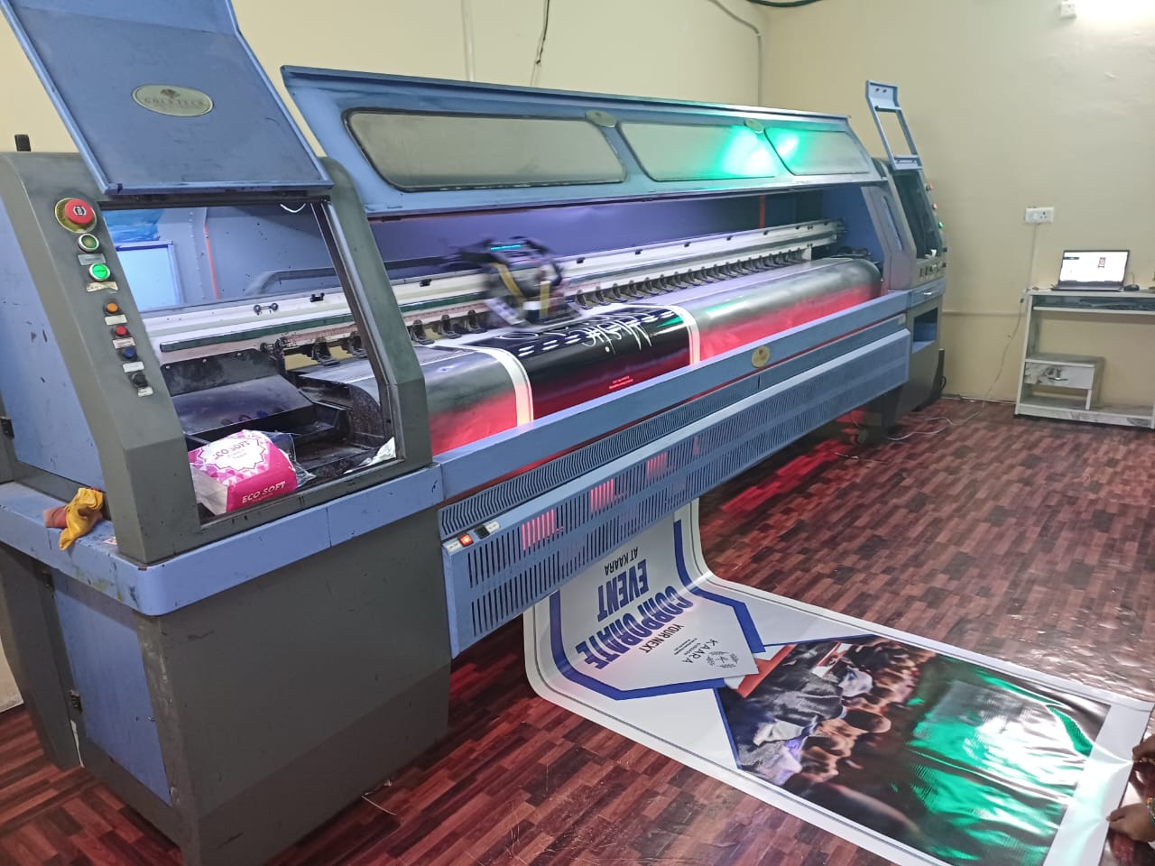 Indian Blackout Flex – 220–280 GSM | Premium Heavy-Duty Light-Blocking Banner Material