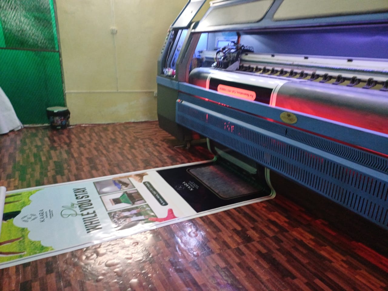 Indian Blackout Flex – 220–280 GSM | Premium Heavy-Duty Light-Blocking Banner Material