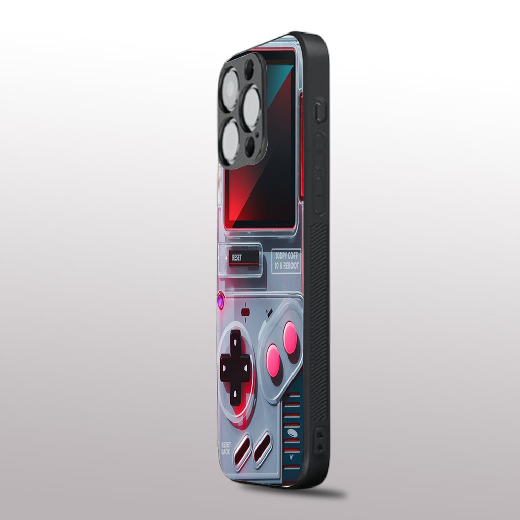 Game Boy Classic Grey pattern phone case for iphone 11 pro |Glass case