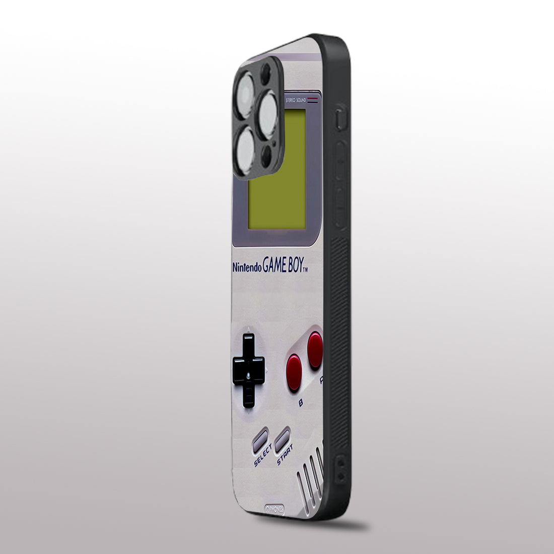 Game Boy Classic Off-white pattern phone case for iphone 13 pro | Glass case