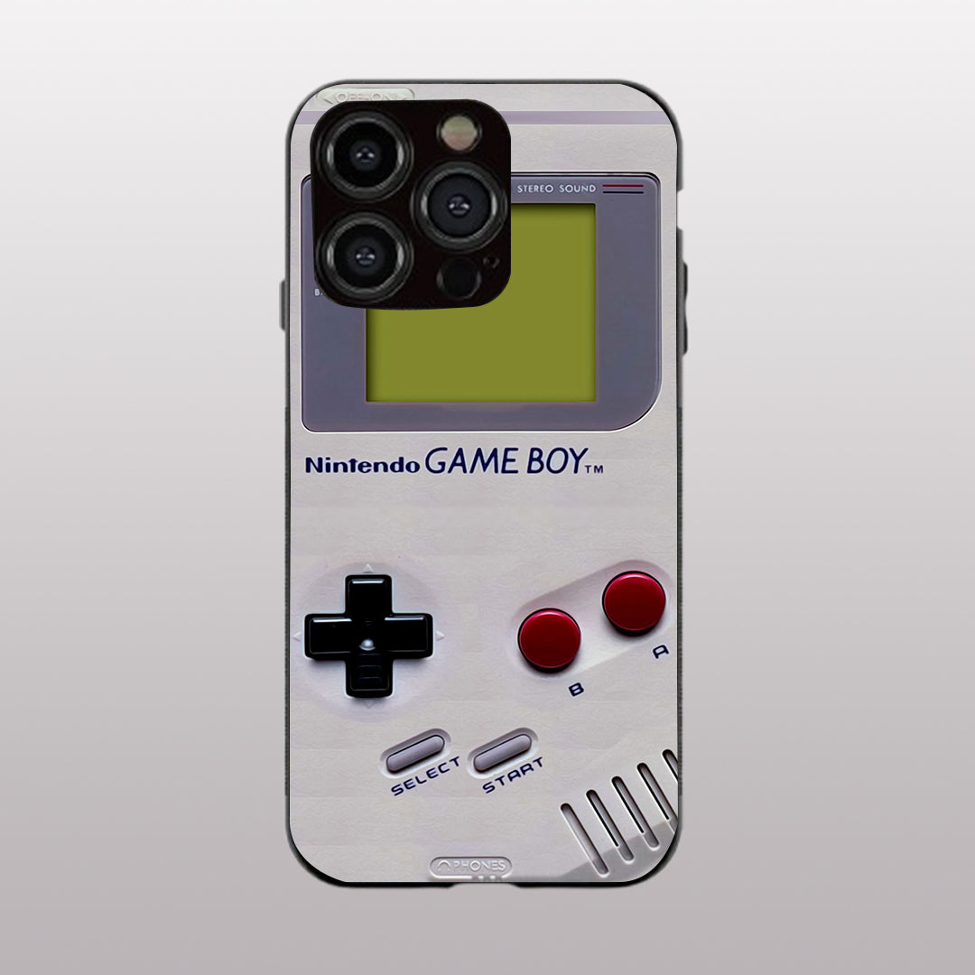 Game Boy Classic Off-white pattern phone case for iphone 12  pro max|Glass case