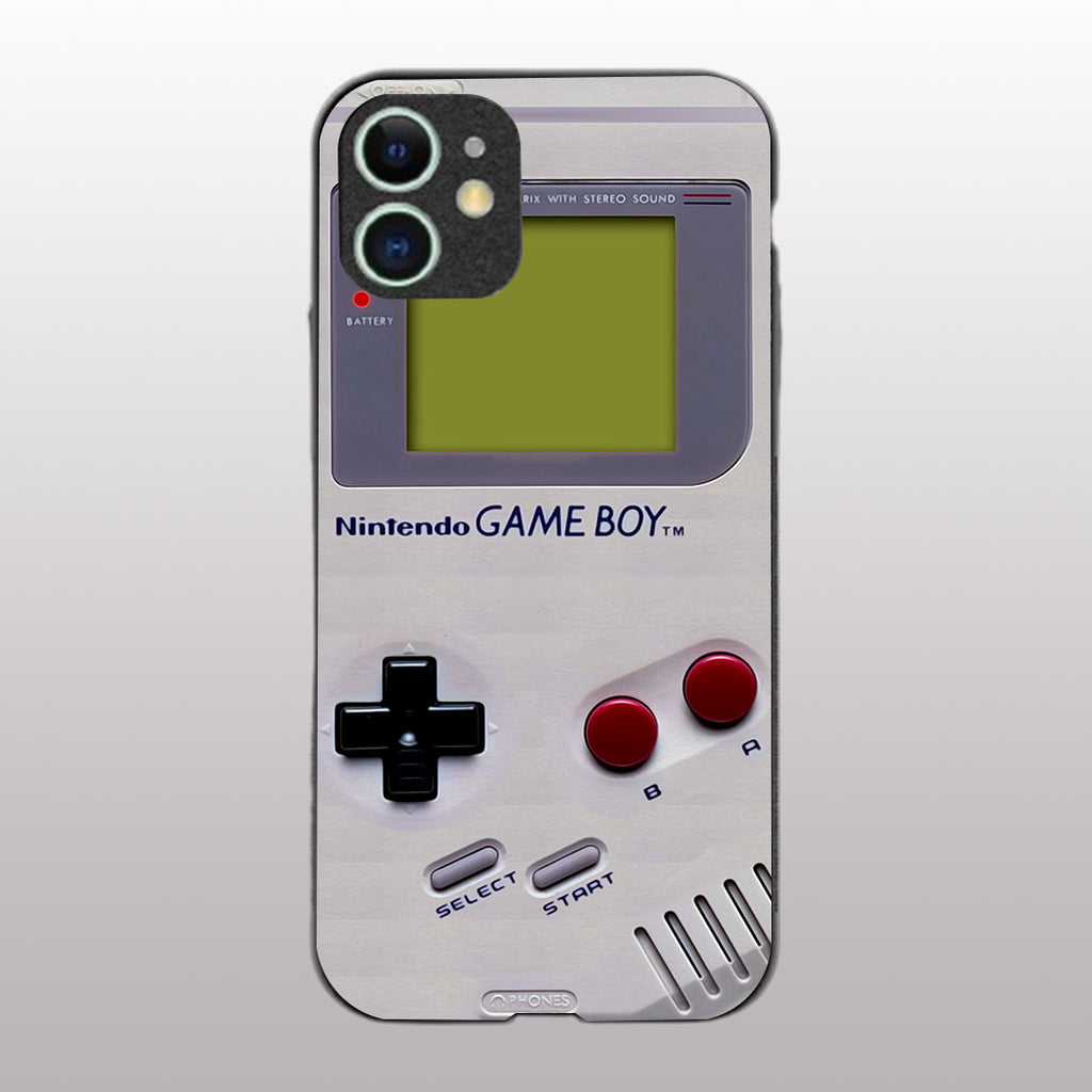 Game Boy Classic Off-white pattern phone case for iphone 11 | Glass case