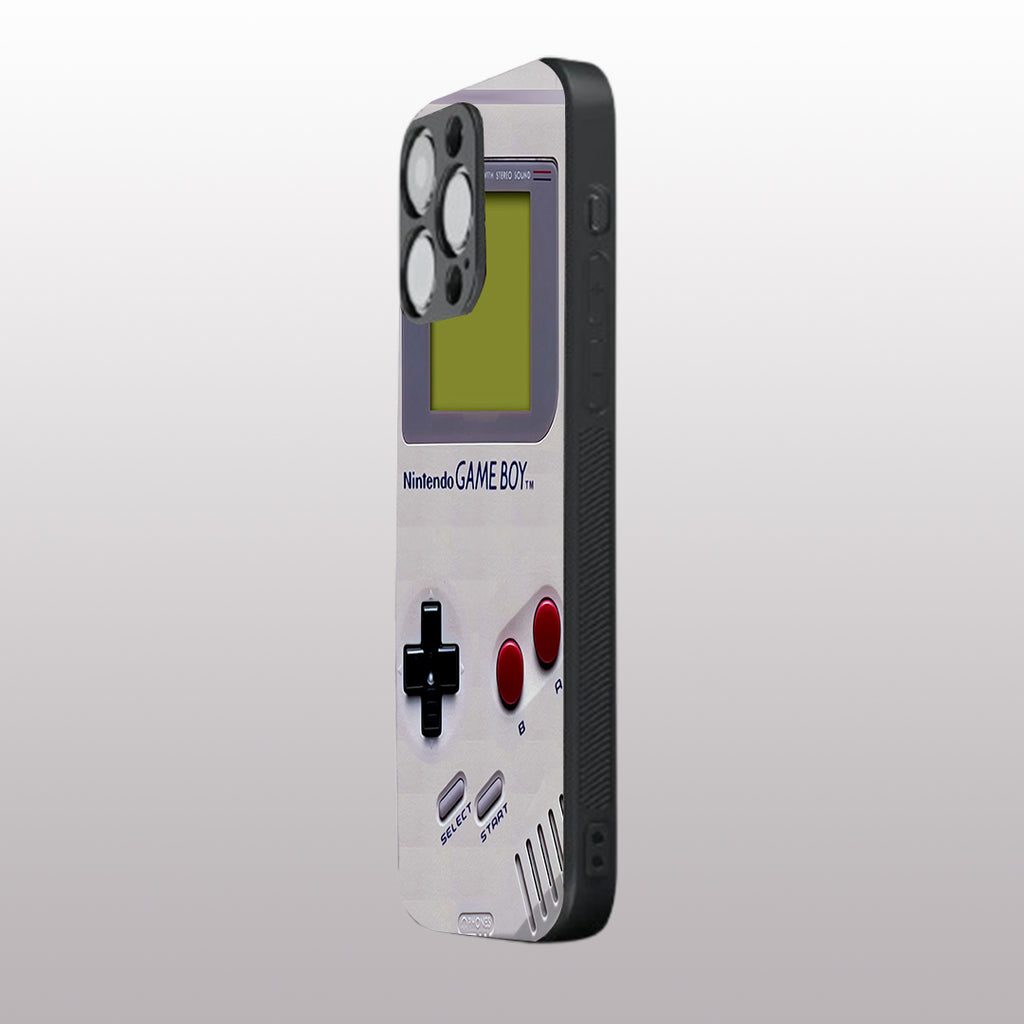 Game Boy Classic Off-white  pattern phone case for iphone 16 pro max | Glass case