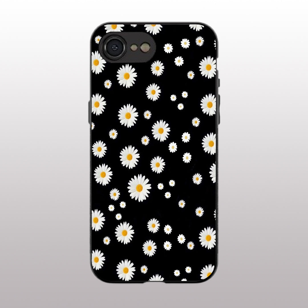 Lil Flowers pattern phone case for iphone 16E | Glass case