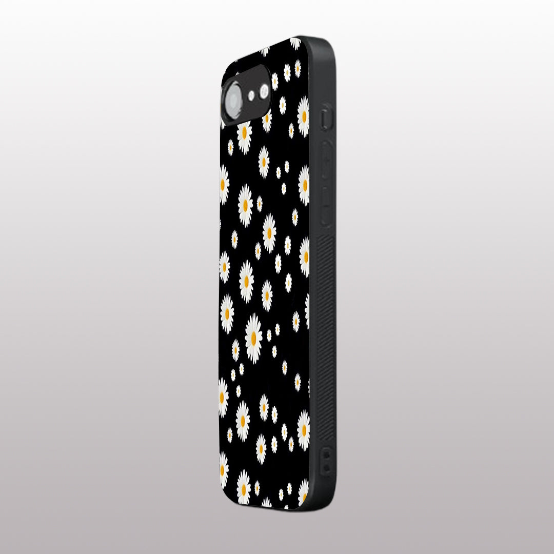 Lil Flowers pattern phone case for iphone 16E | Glass case