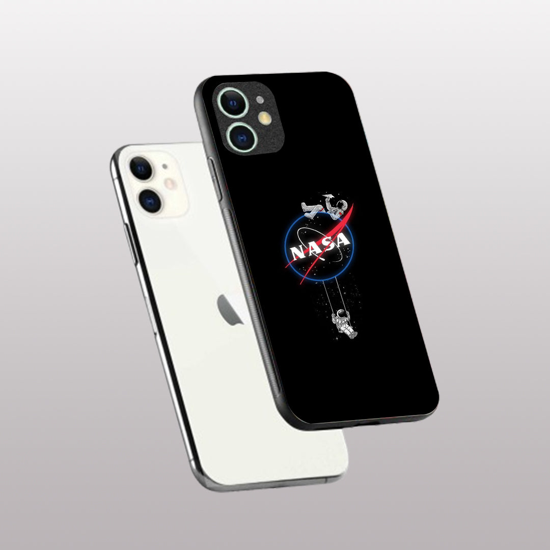 Nasa pattern phone case for iphone 12 |Glass case