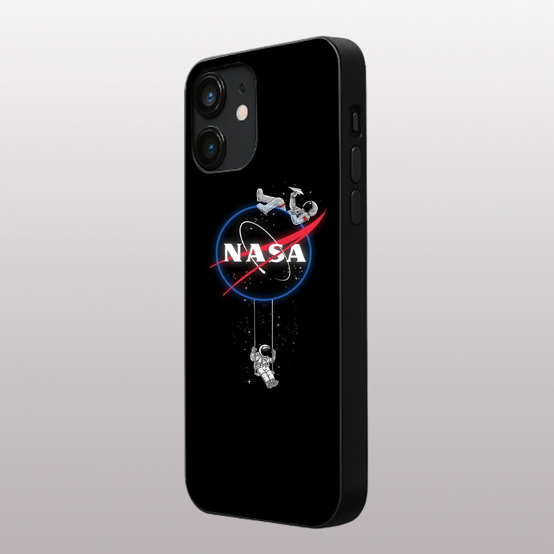 Nasa pattern phone case for iphone 11| Glass case