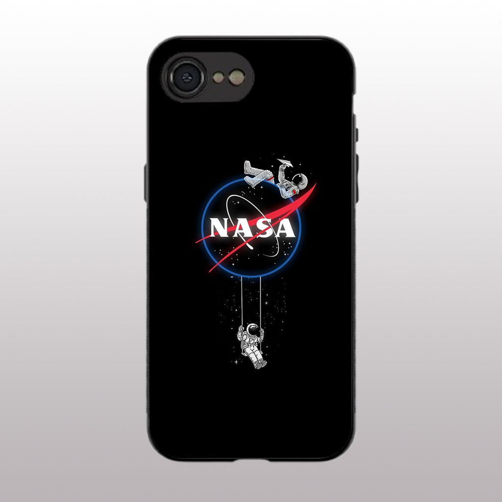 Nasa pattern phone case for iphone 16E | Glass case