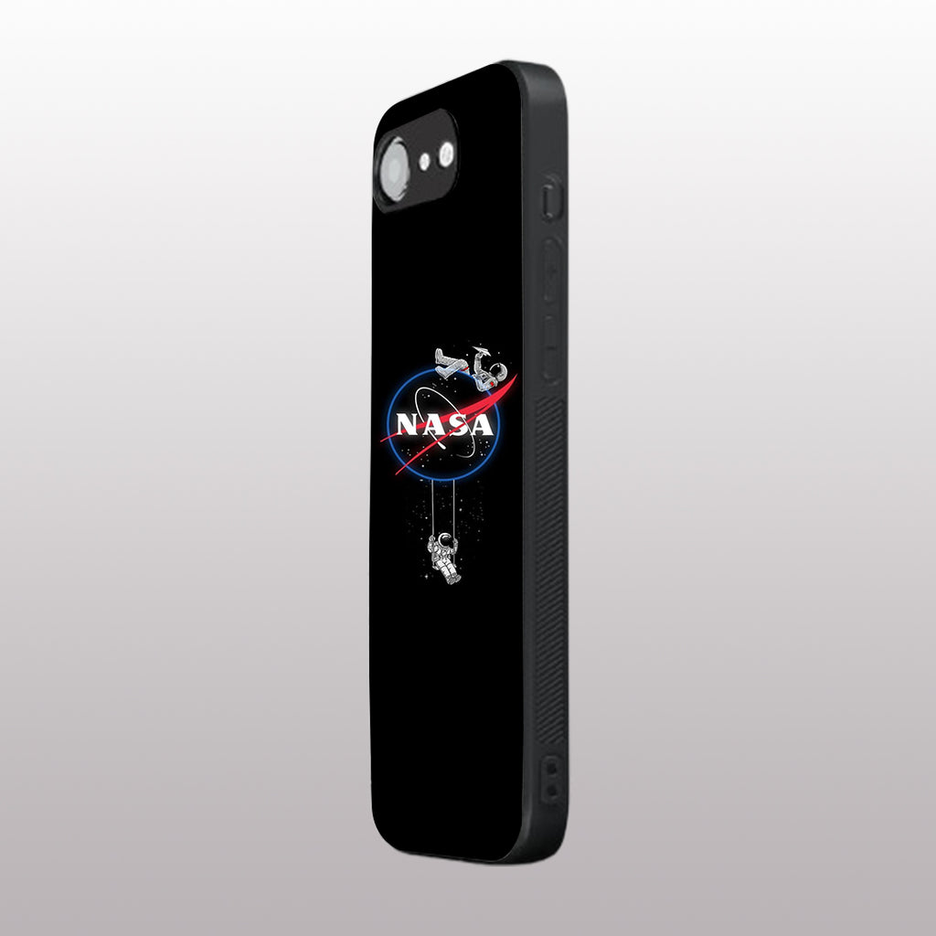 Nasa pattern phone case for iphone 16E | Glass case