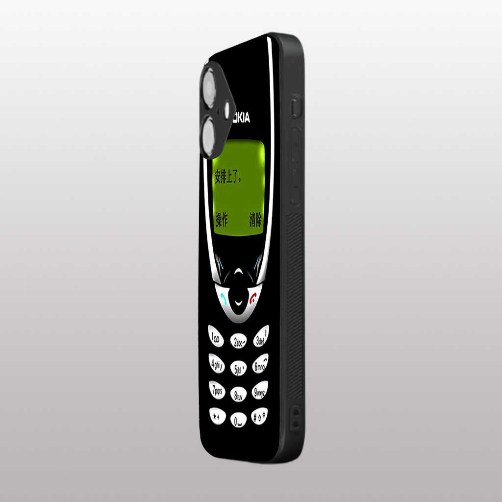 Nokia pattern phone case for iphone 16 plus | Glass case
