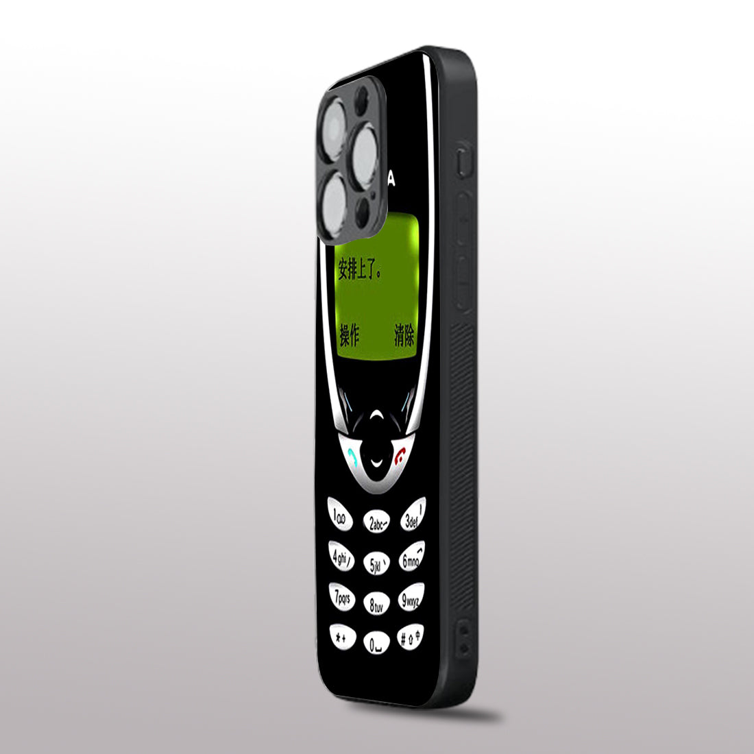 Nokia pattern phone case for iphone 13 pro | Glass case