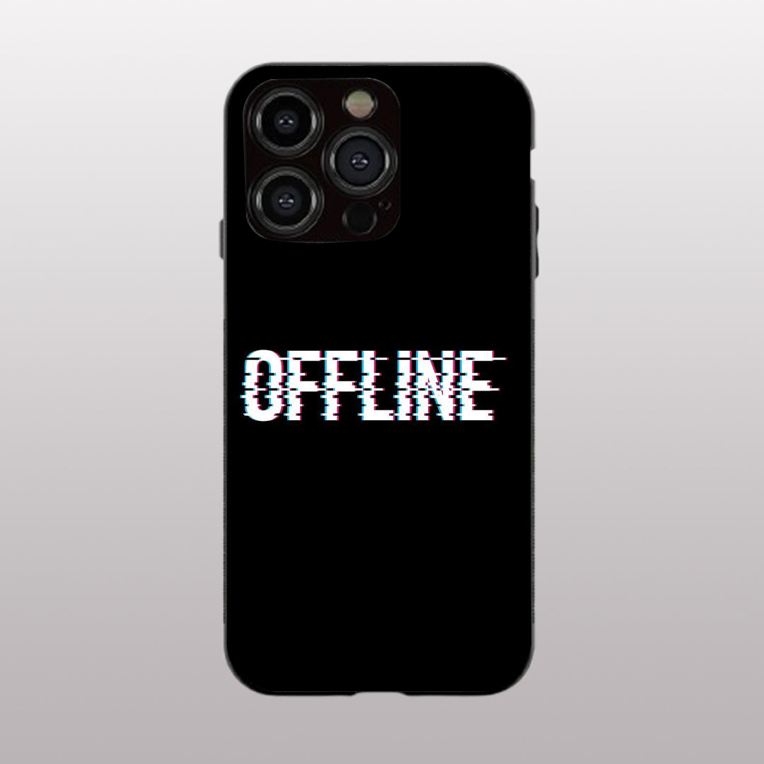 Offline pattern phone case for iphone 12 pro | Glass case