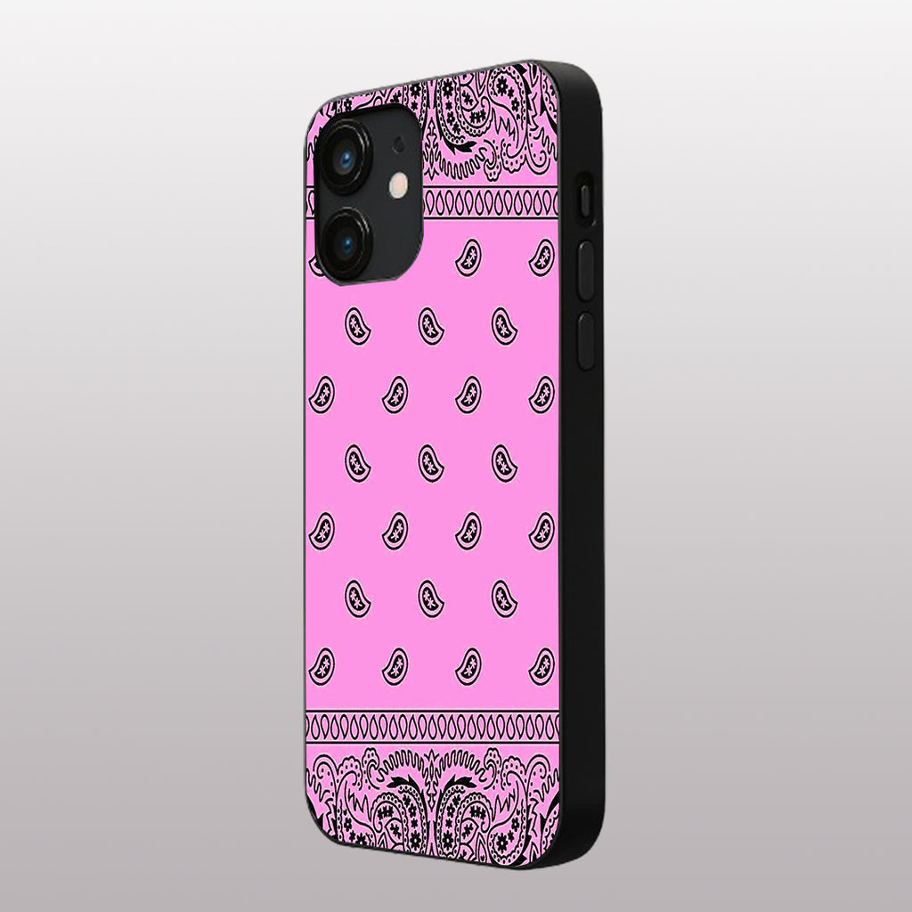 Paisley Purple pattern phone case for iphone 12|Glass case