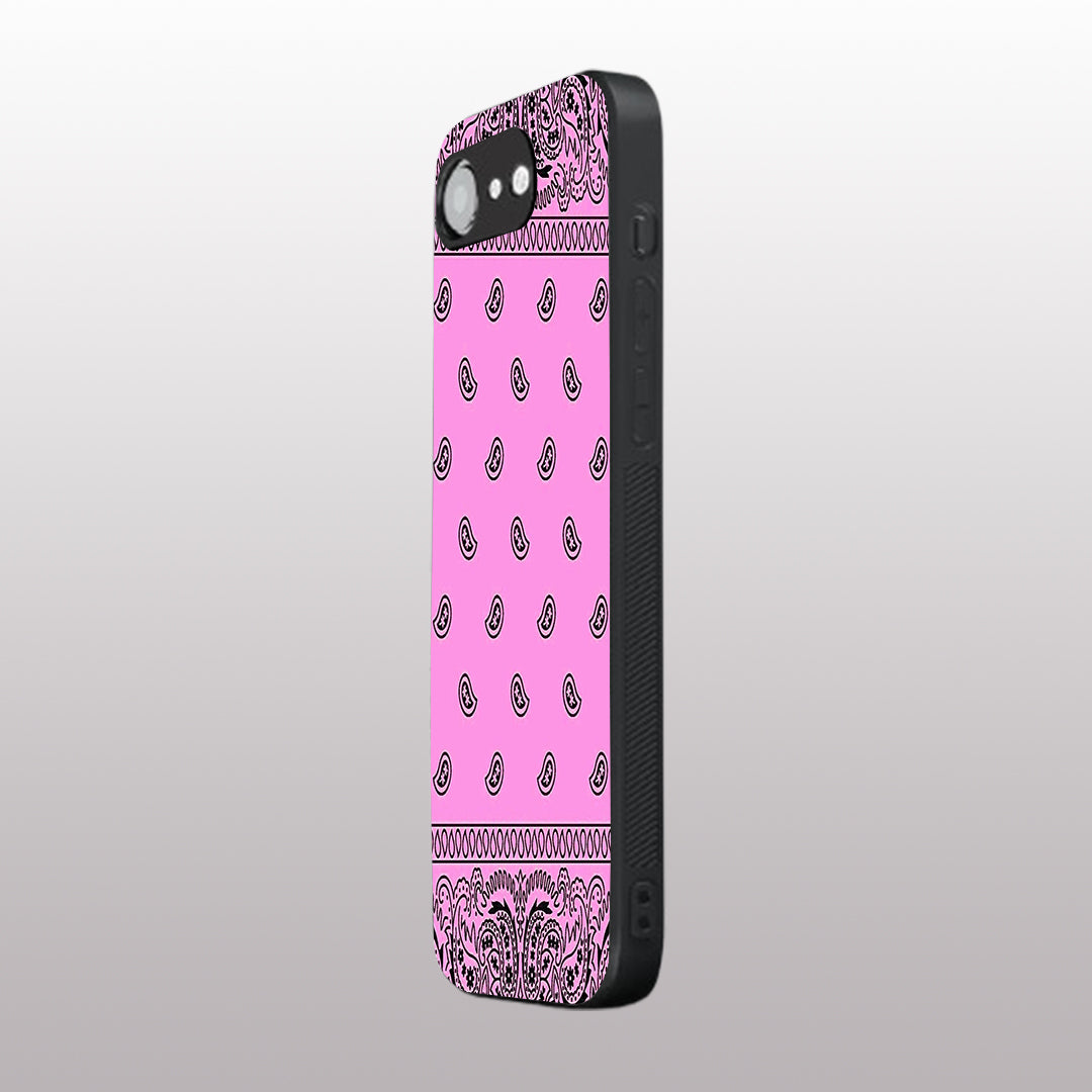 Paisley Purple pattern phone case for iphone  16E | Glass case