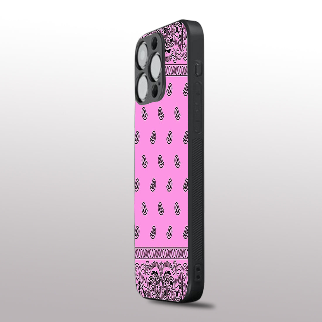 Paisley Purple pattern phone case for iphone 11 pro |Glass case
