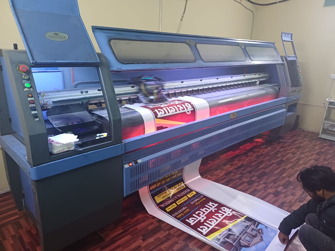 Original Star Flex – White – 280–340 GSM | Ultra Heavy-Duty Premium Banner Material