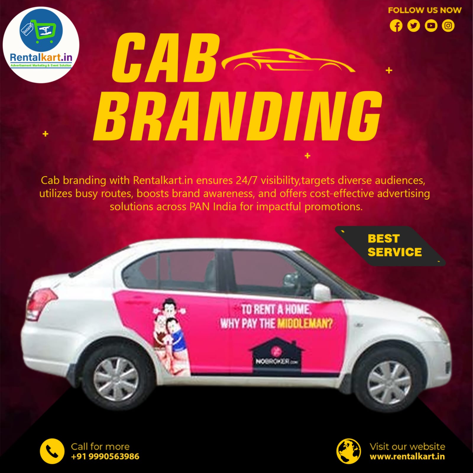 Cab Branding Services in Patna