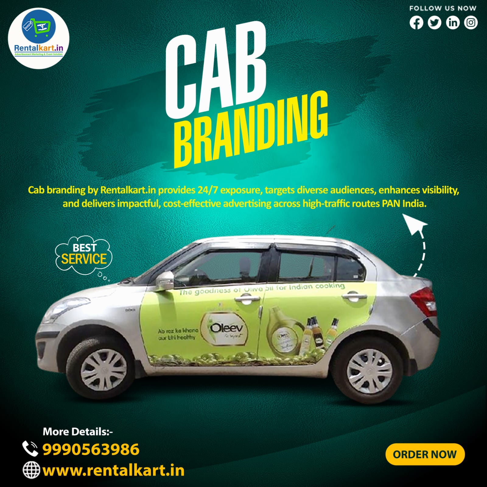 Cab Branding in Delhi