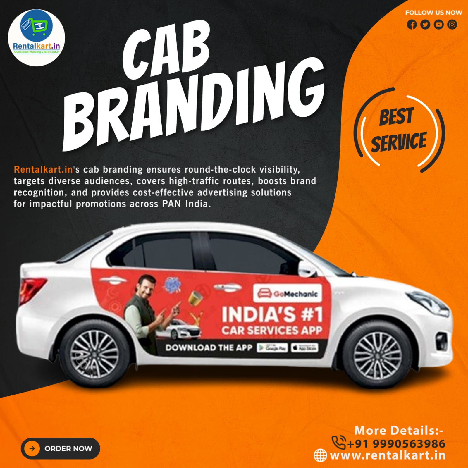 Cab Branding in Ludhiana