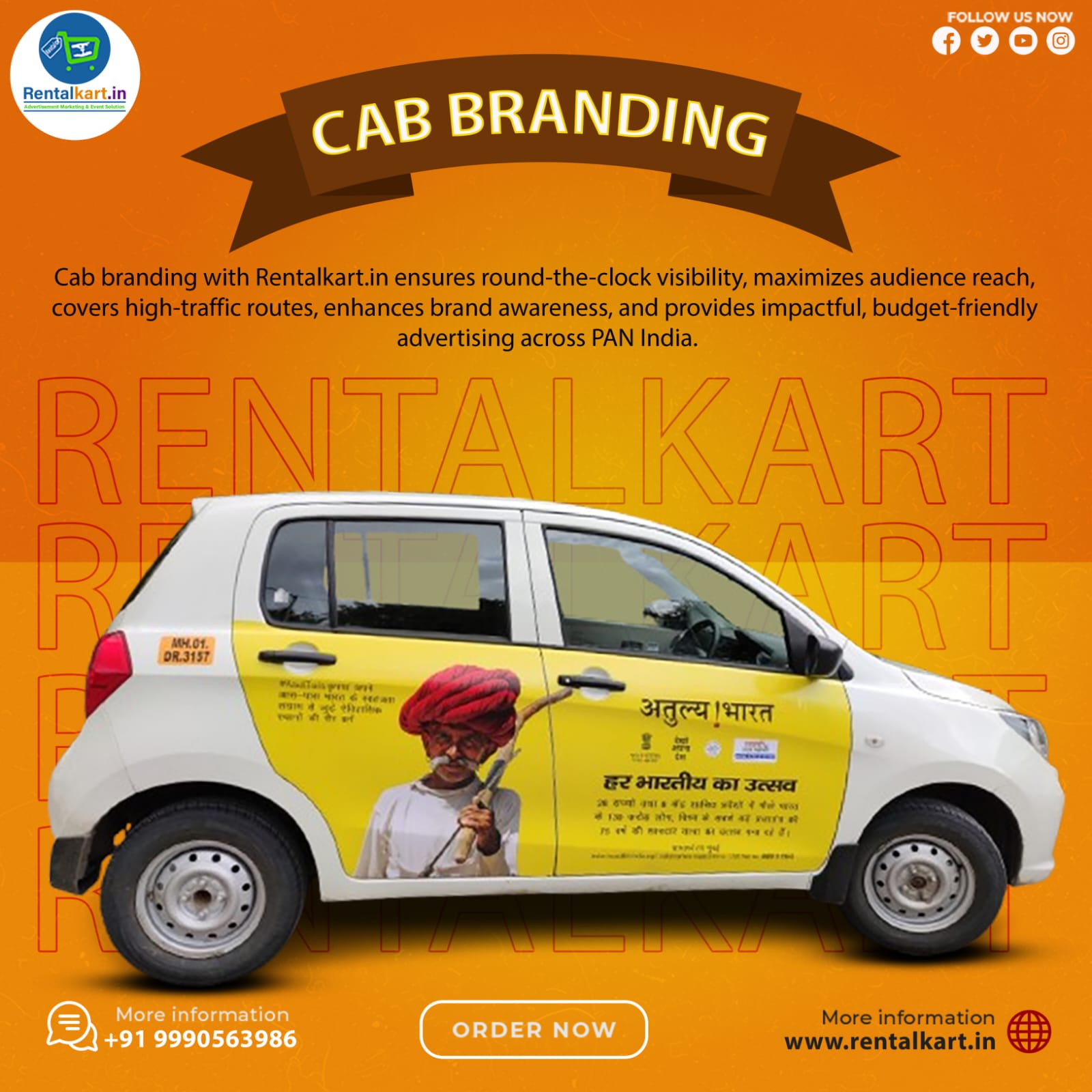 Cab Branding in Hyderabad